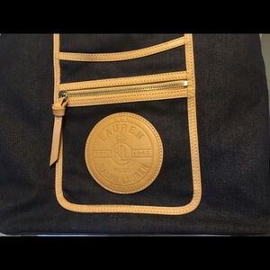 Ralph Lauren    By Lauren  denim Bag nwot​​​​​​​​​​